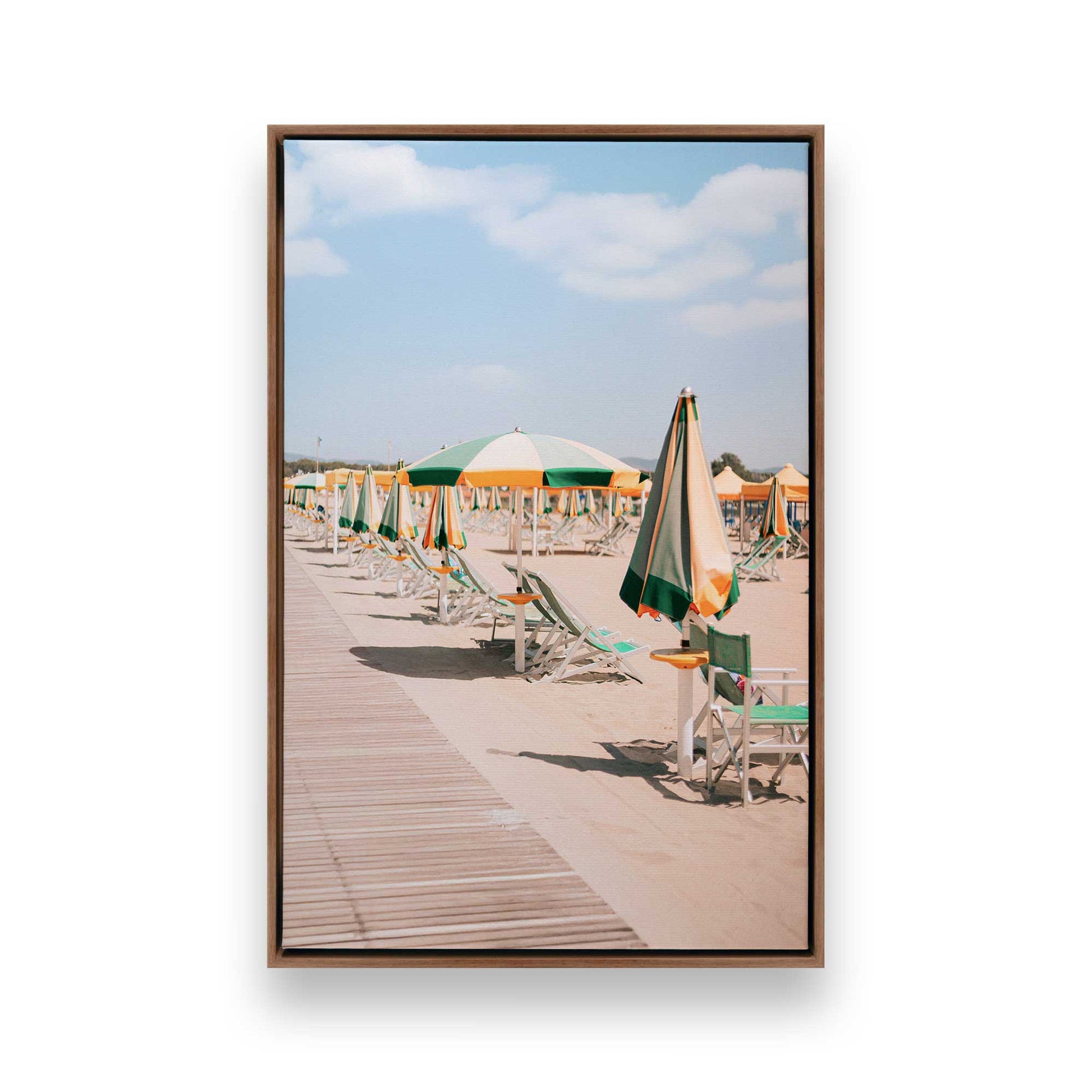 [Color:Walnut], Picture of art in a Walnut frame