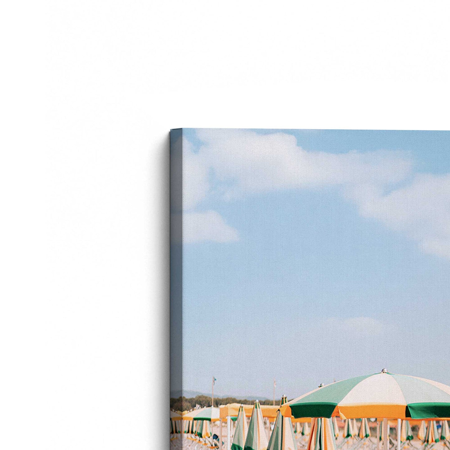 [Color:Stretched Canvas], Picture of the corner of the art