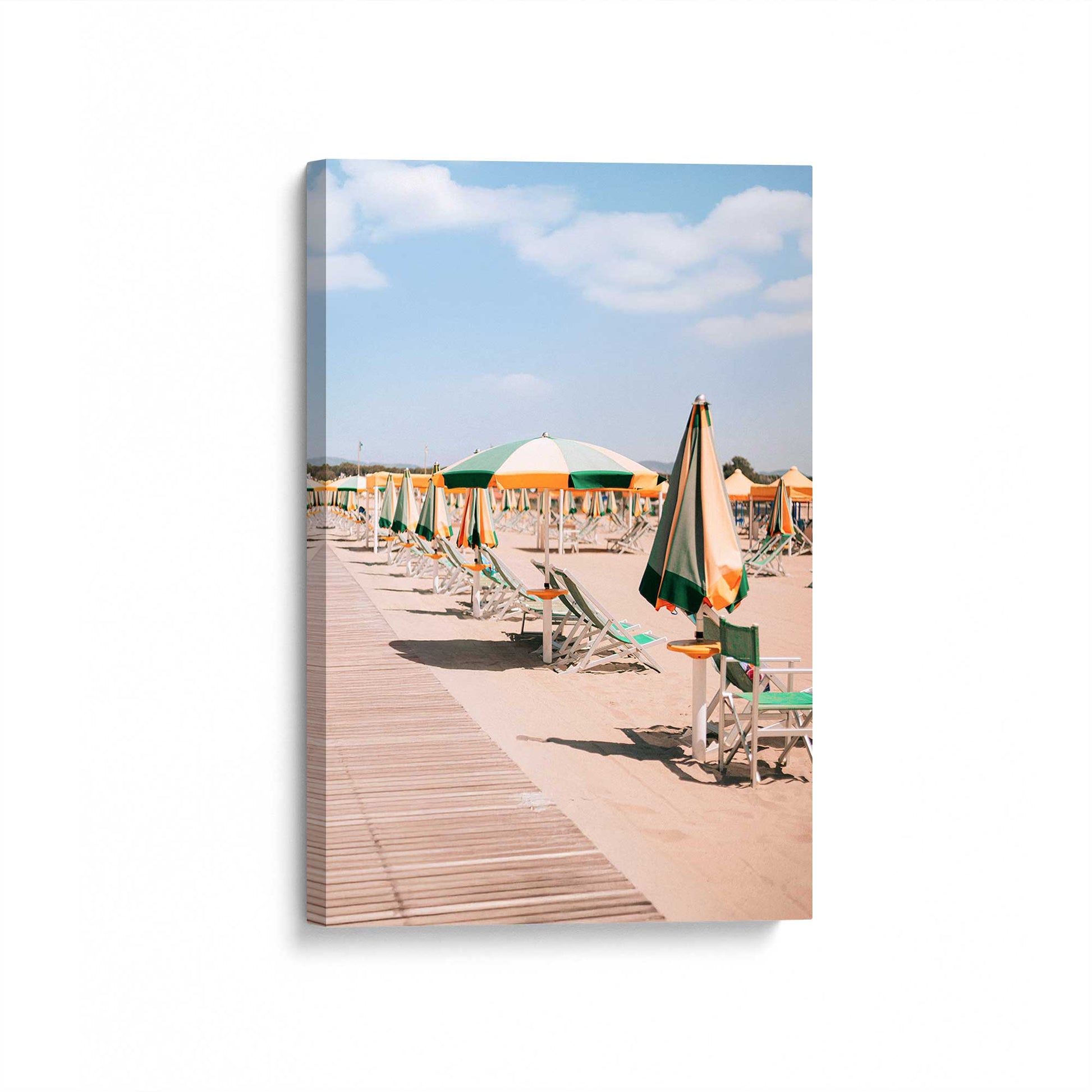 [Color:Stretched Canvas], Picture of art at an angle