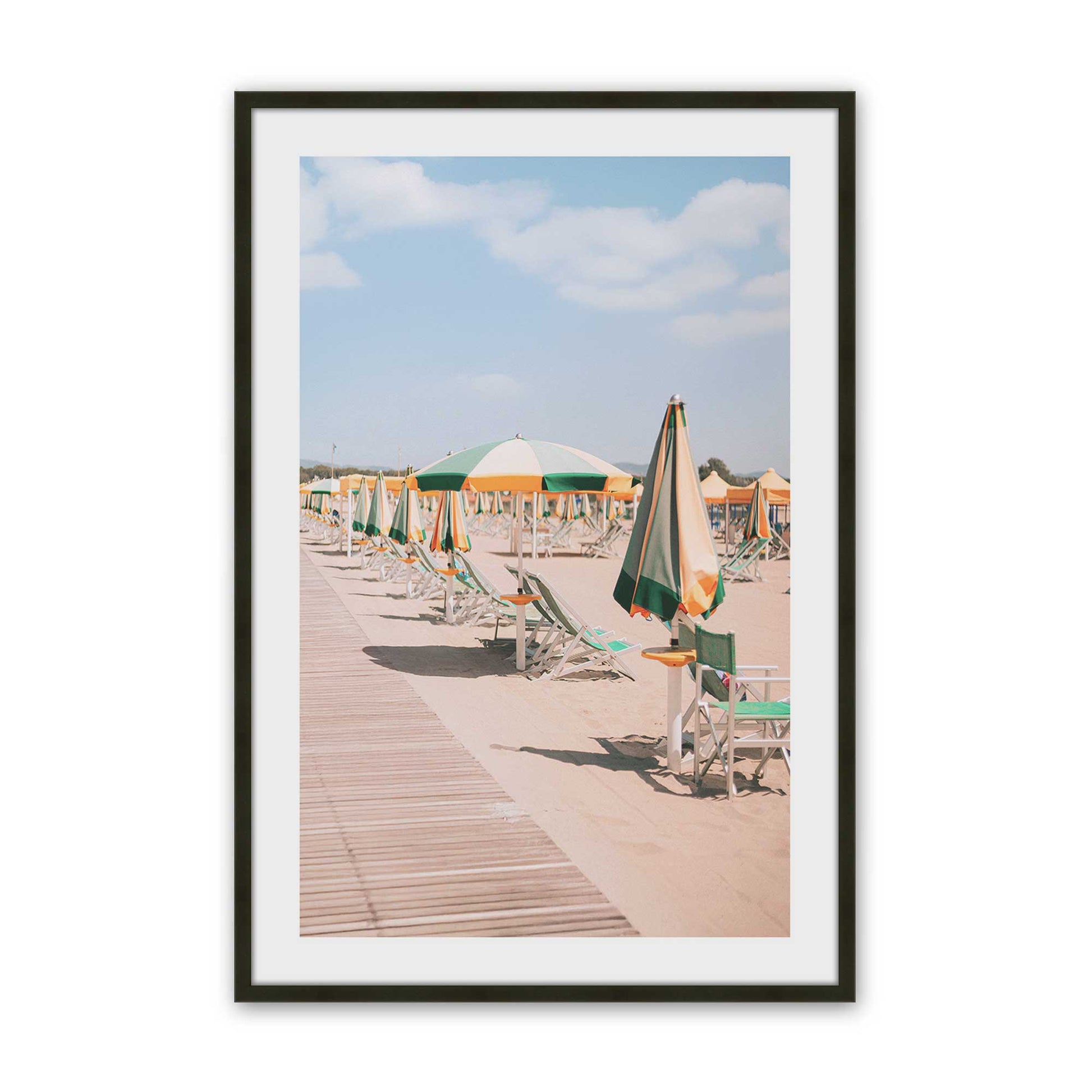 [Color:Satin Black], Picture of art in a Satin Black frame