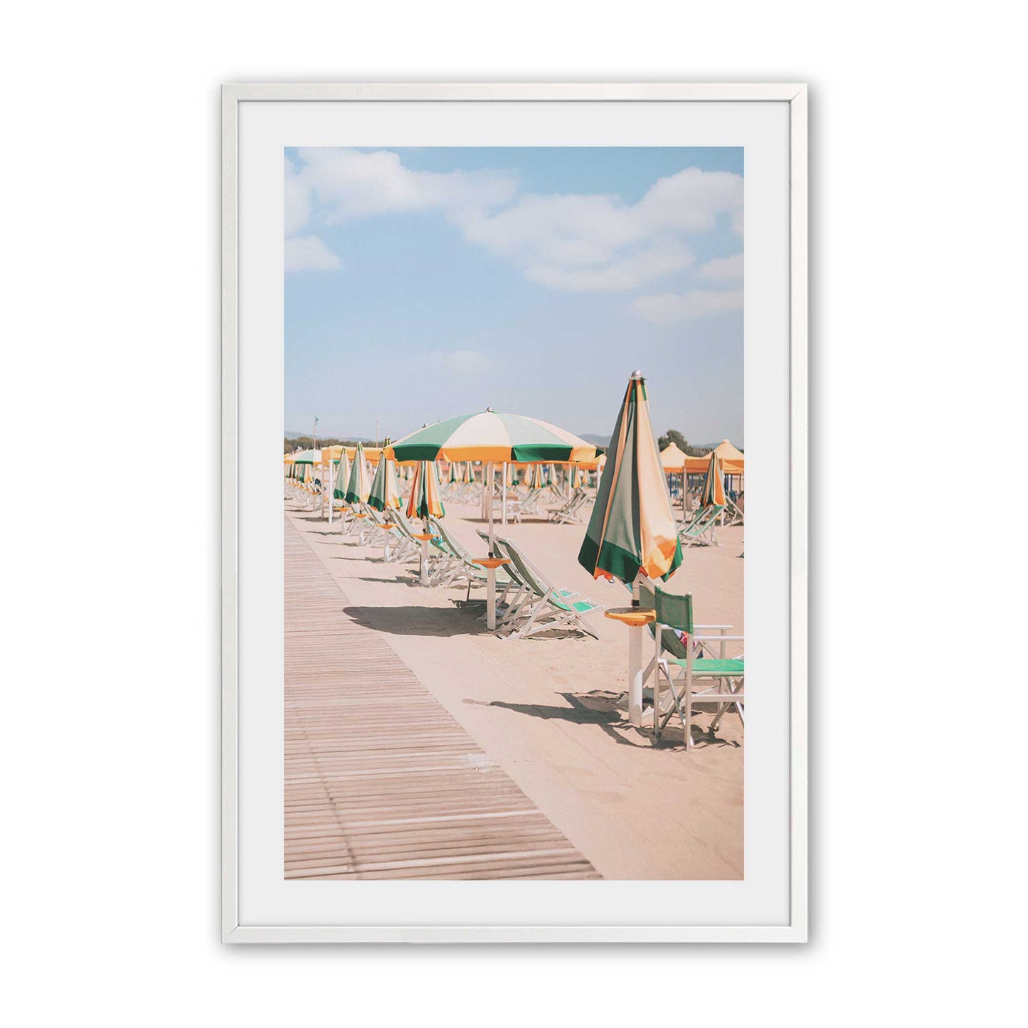 [Color:Opaque White], Picture of art in a Opaque White frame