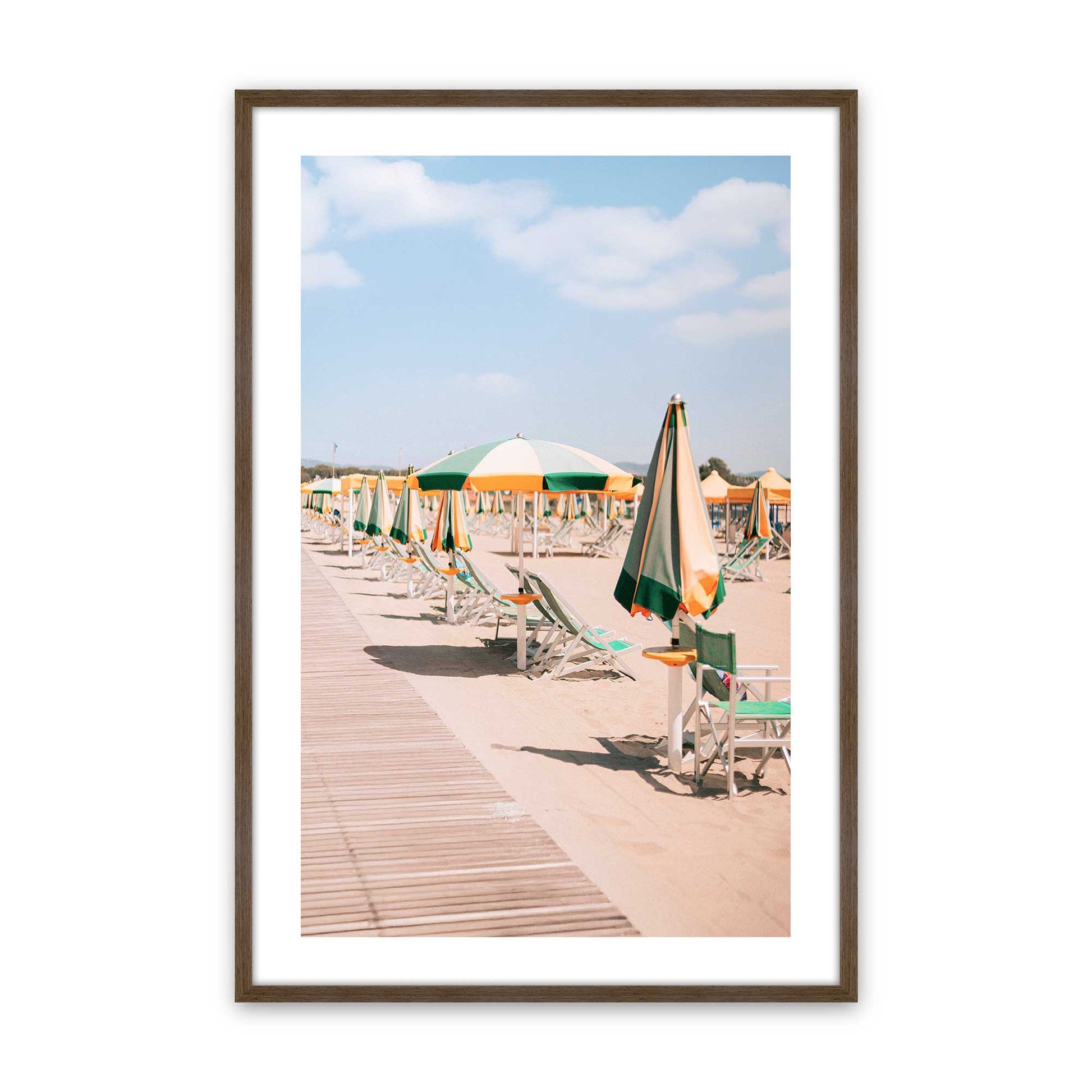 [Color:Walnut], Picture of art in a Walnut frame