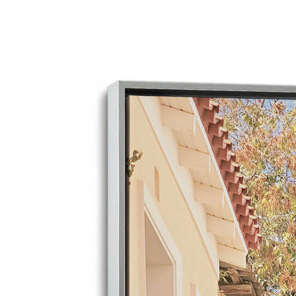 [Color:Polished Chrome], Picture of art in a Polished Chrome frame at an angle