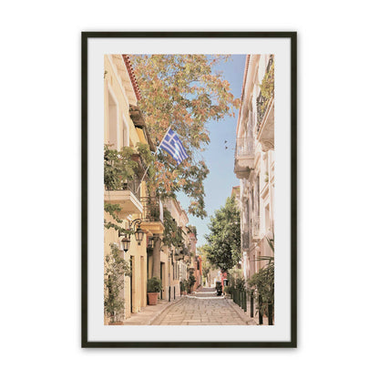 [Color:Satin Black], Picture of art in a Satin Black frame