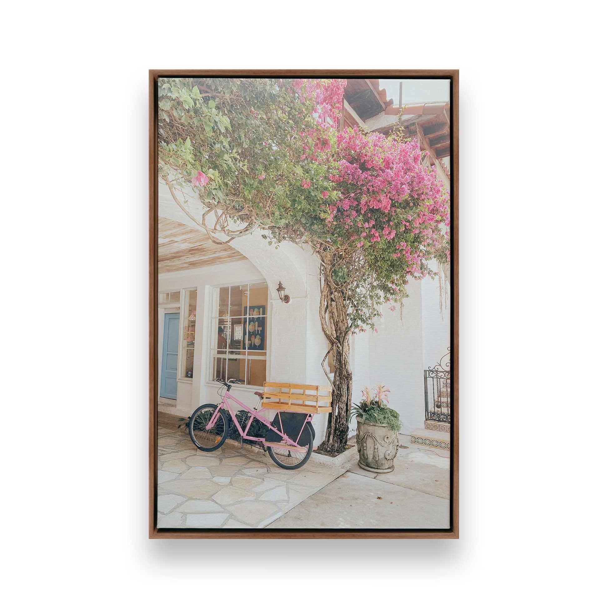 [Color:Walnut], Picture of art in a Walnut frame