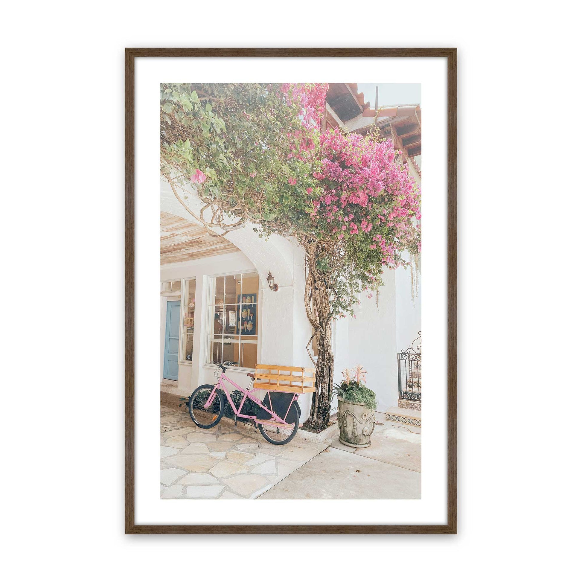 [Color:Walnut], Picture of art in a Walnut frame