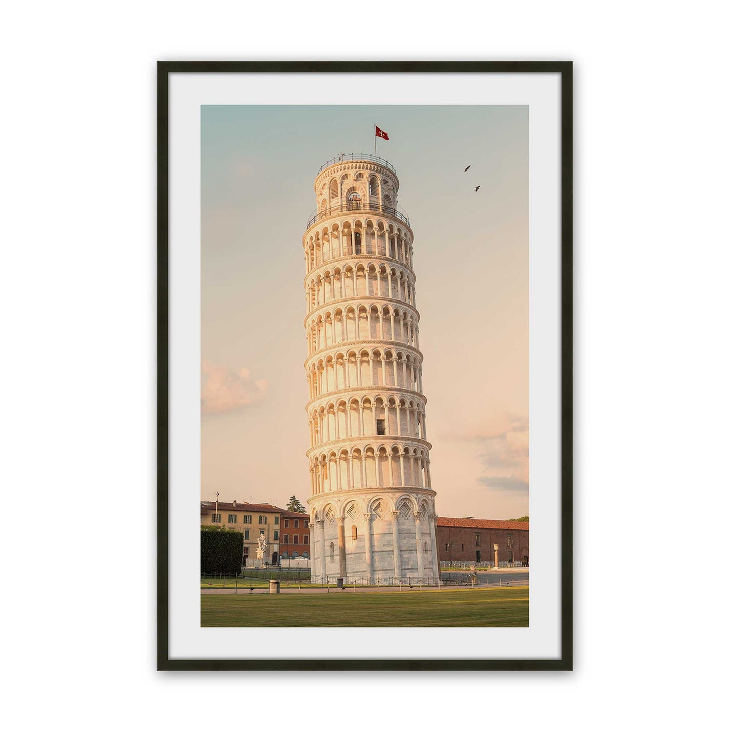 [Color:Satin Black], Picture of art in a Satin Black frame