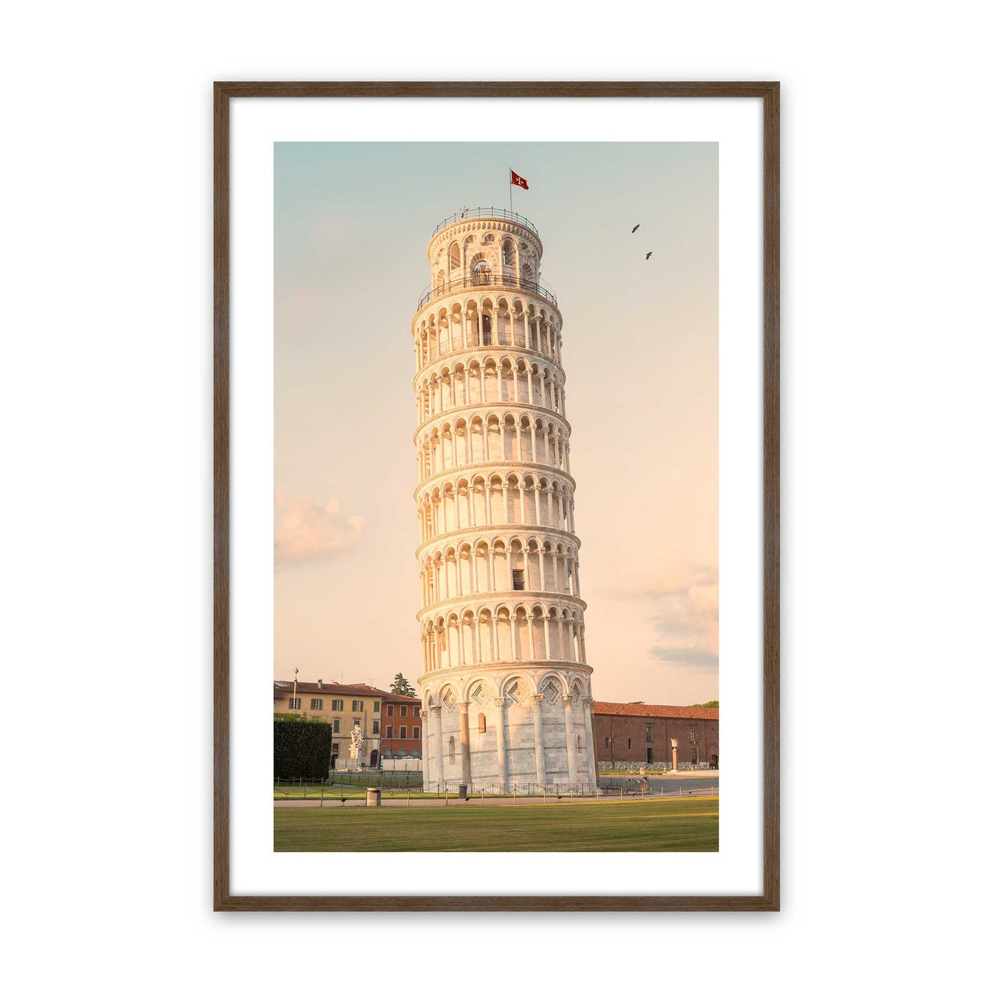 [Color:Walnut], Picture of art in a Walnut frame