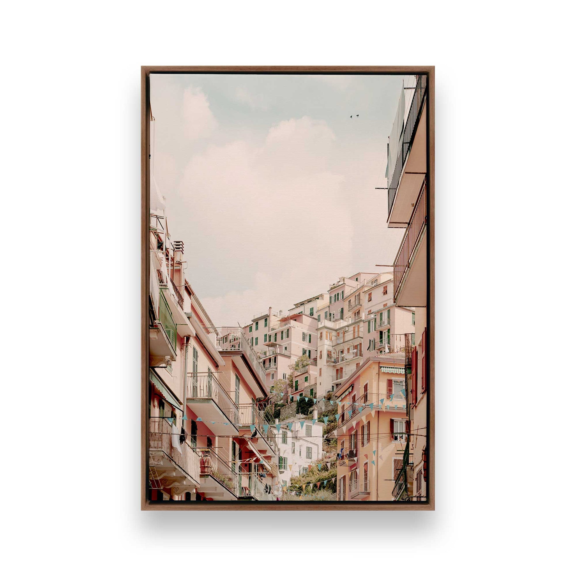 [Color:Walnut], Picture of art in a Walnut frame