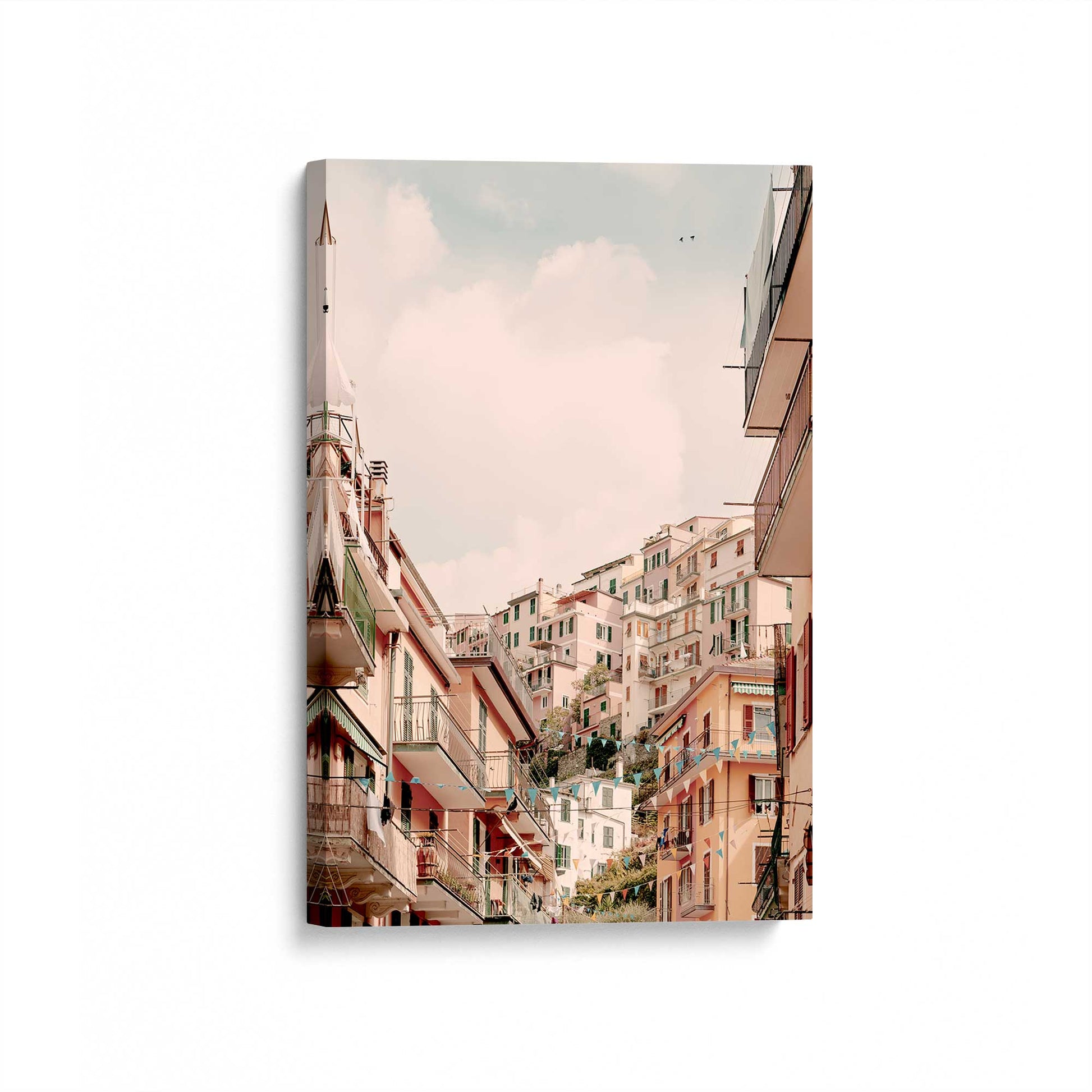 [Color:Stretched Canvas], Picture of art at an angle
