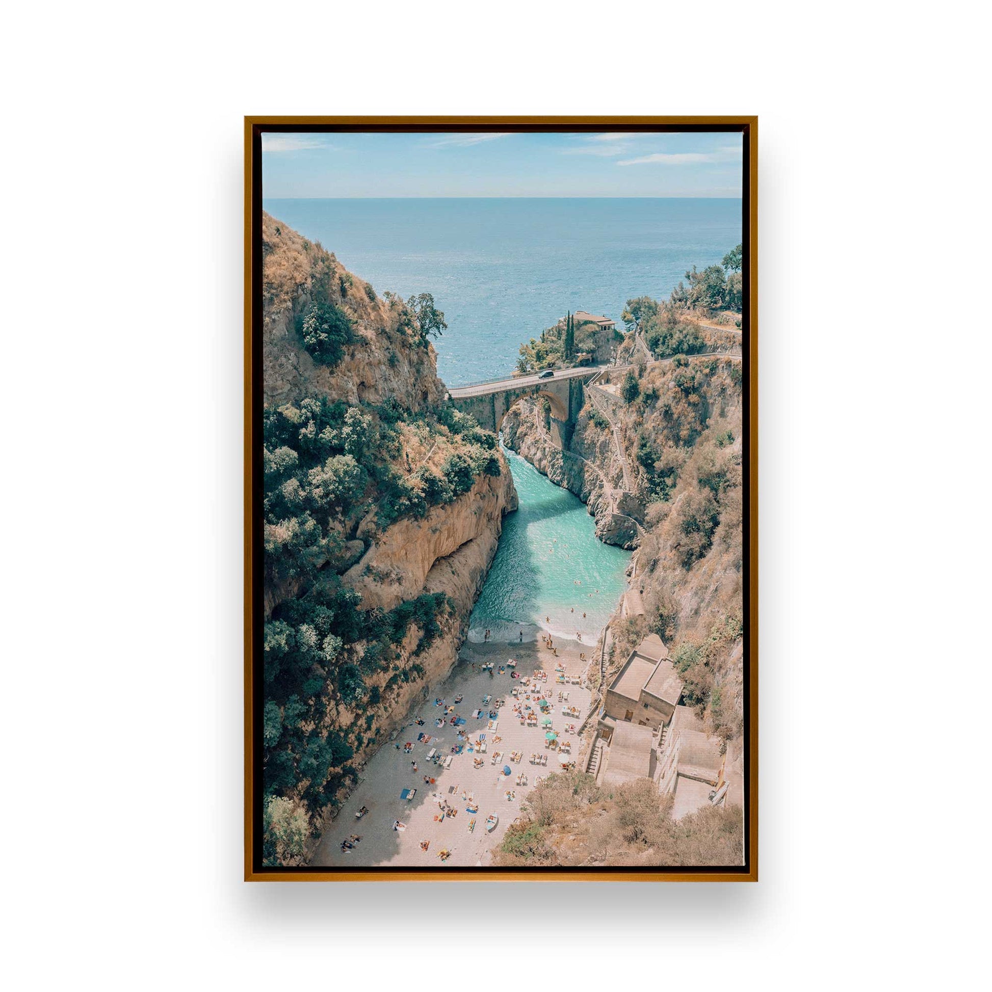 [Color:Polished Gold], Picture of art in a Polished Gold frame