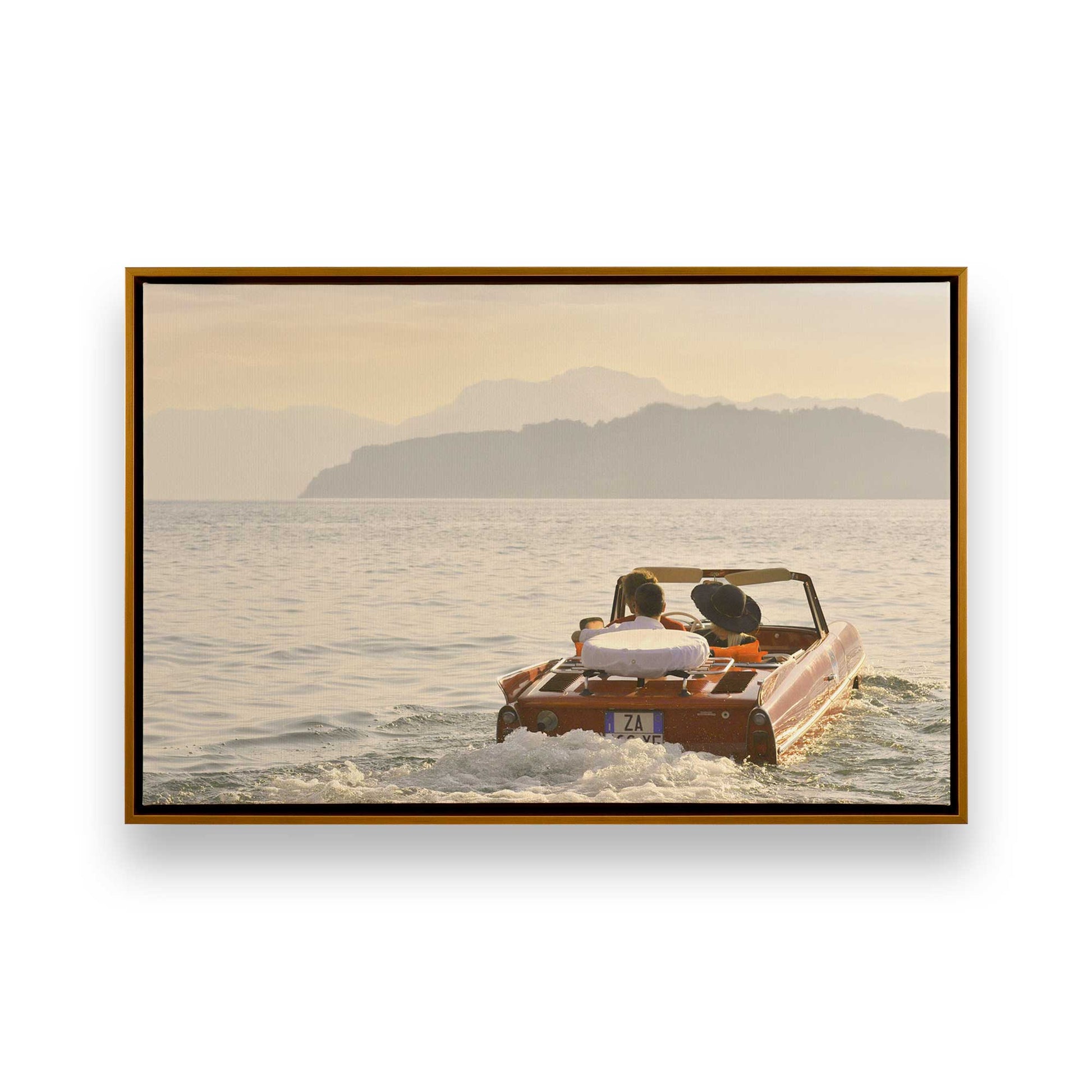 [Color:Polished Gold], Picture of art in a Polished Gold frame