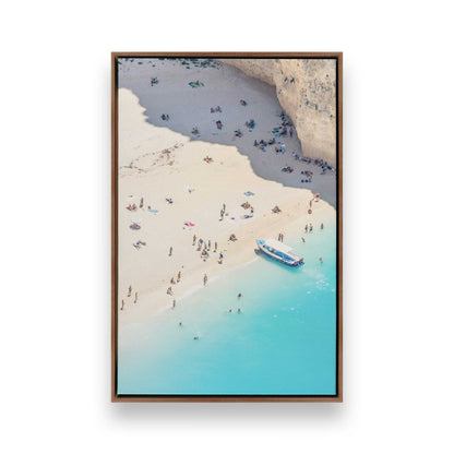 [Color:Walnut], Picture of art in a Walnut frame