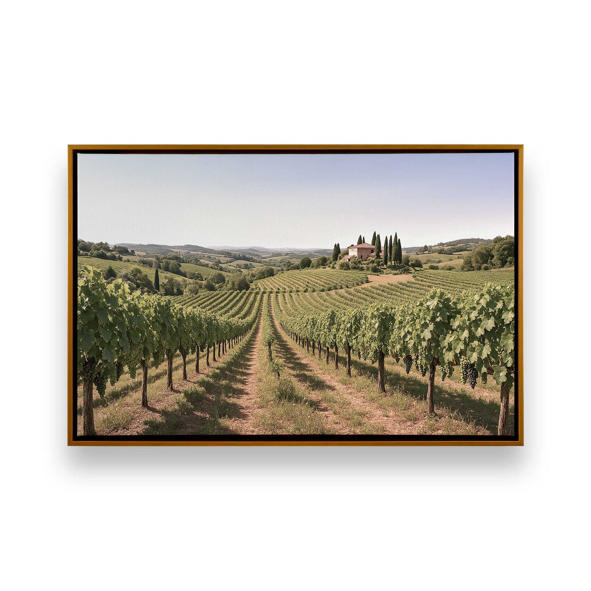 [Color:Polished Gold], Picture of art in a Polished Gold frame