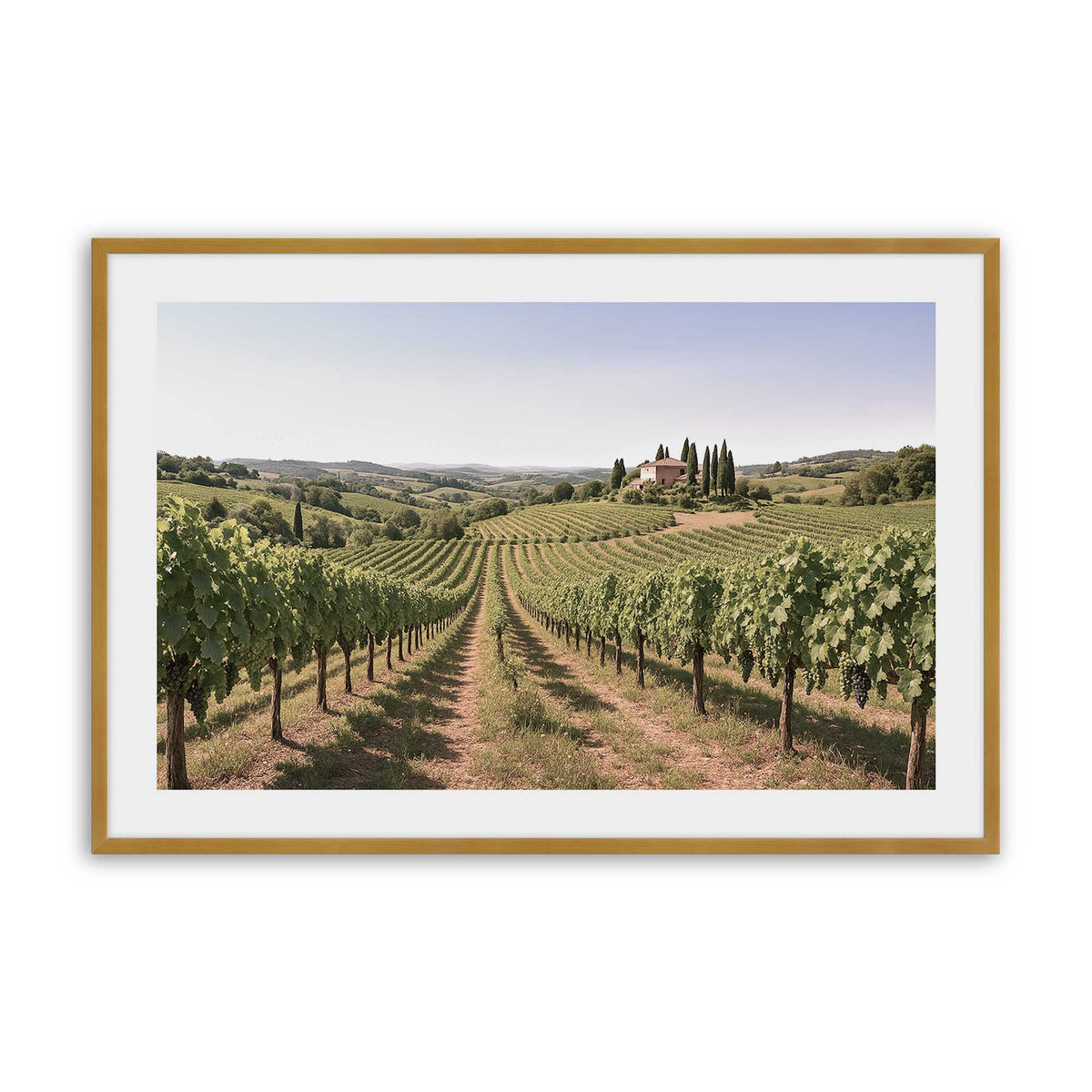 [Color:Polished Chrome], Picture of art in a Polished Chrome frame