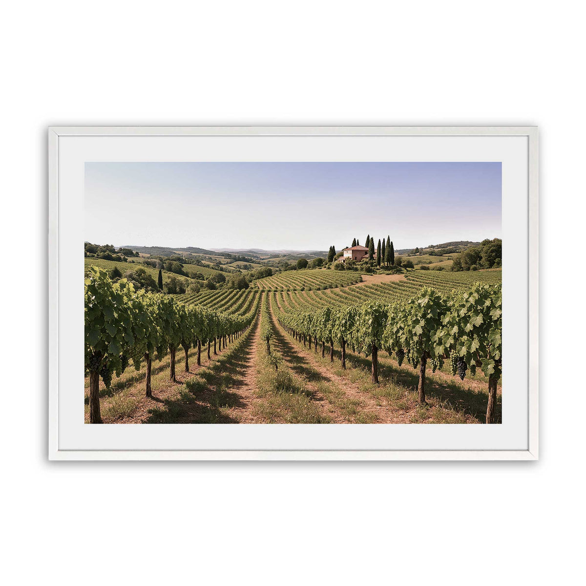 [Color:Polished Chrome], Picture of art in a Polished Chrome frame