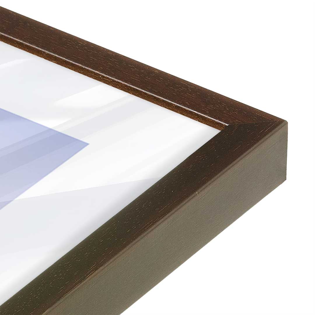[Color:Polished Chrome], Picture of art in a Polished Chrome frame at an angle