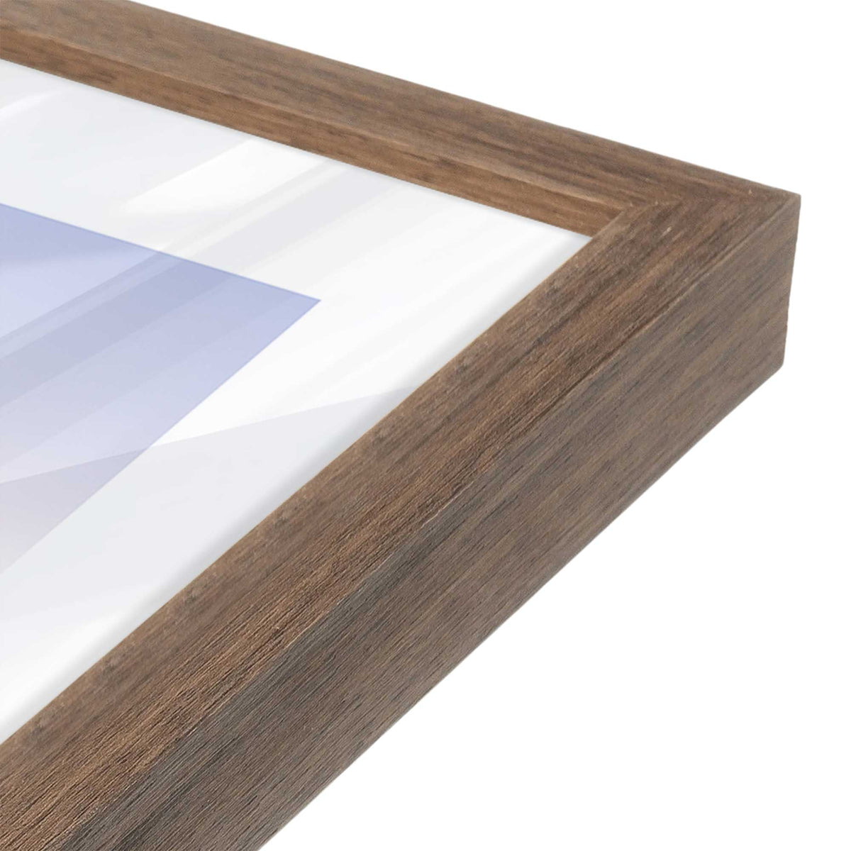 [Color:Polished Chrome], Picture of art in a Polished Chrome frame at an angle