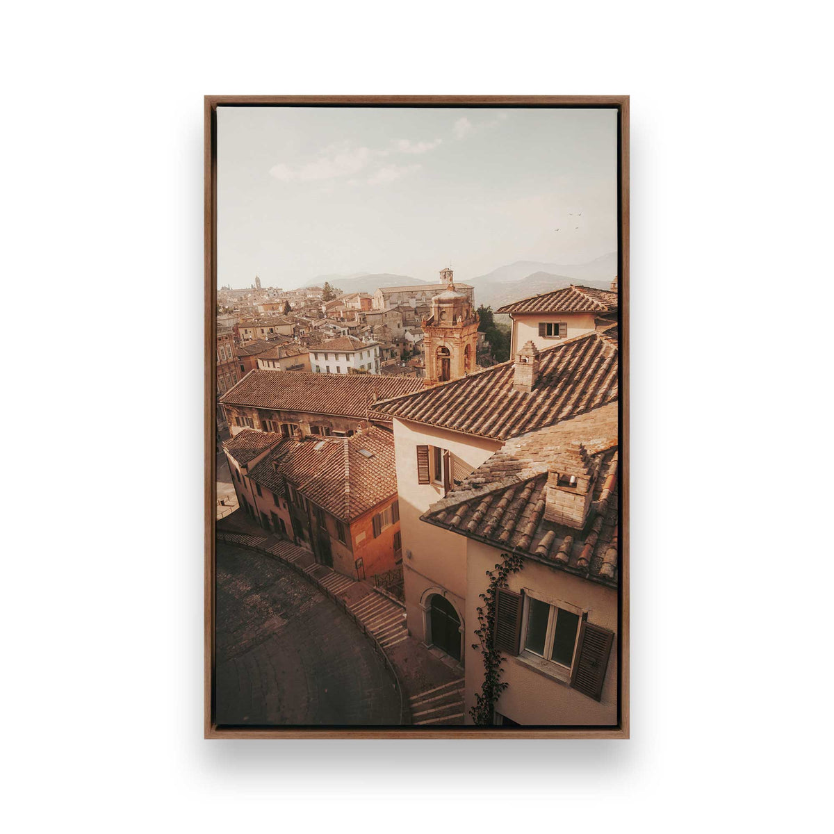 [Color:Walnut], Picture of art in a Walnut frame