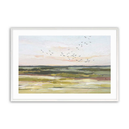 [Color:Opaque White], Picture of art in a Opaque White frame