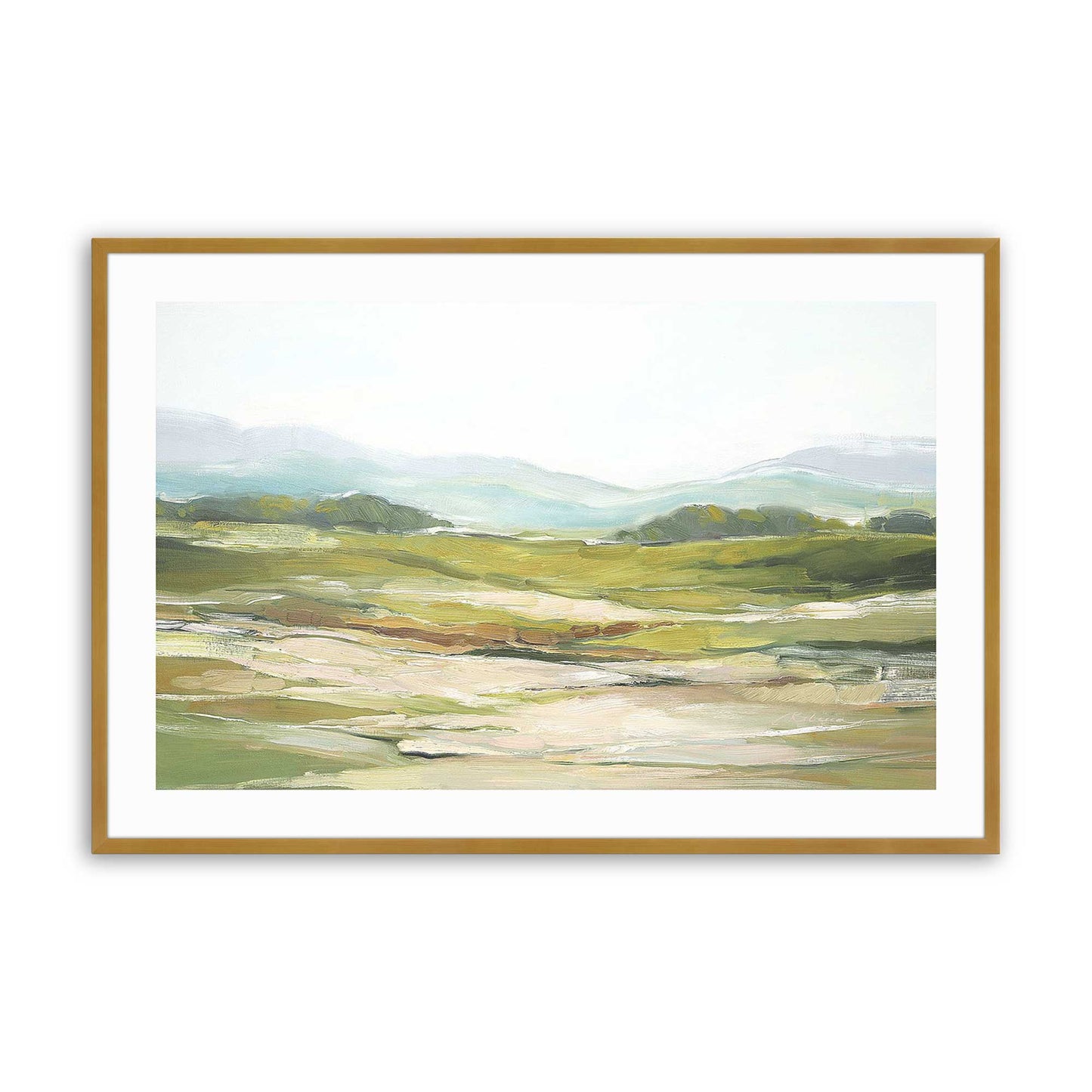 [Color:Polished Gold], Picture of art in a Polished Gold frame