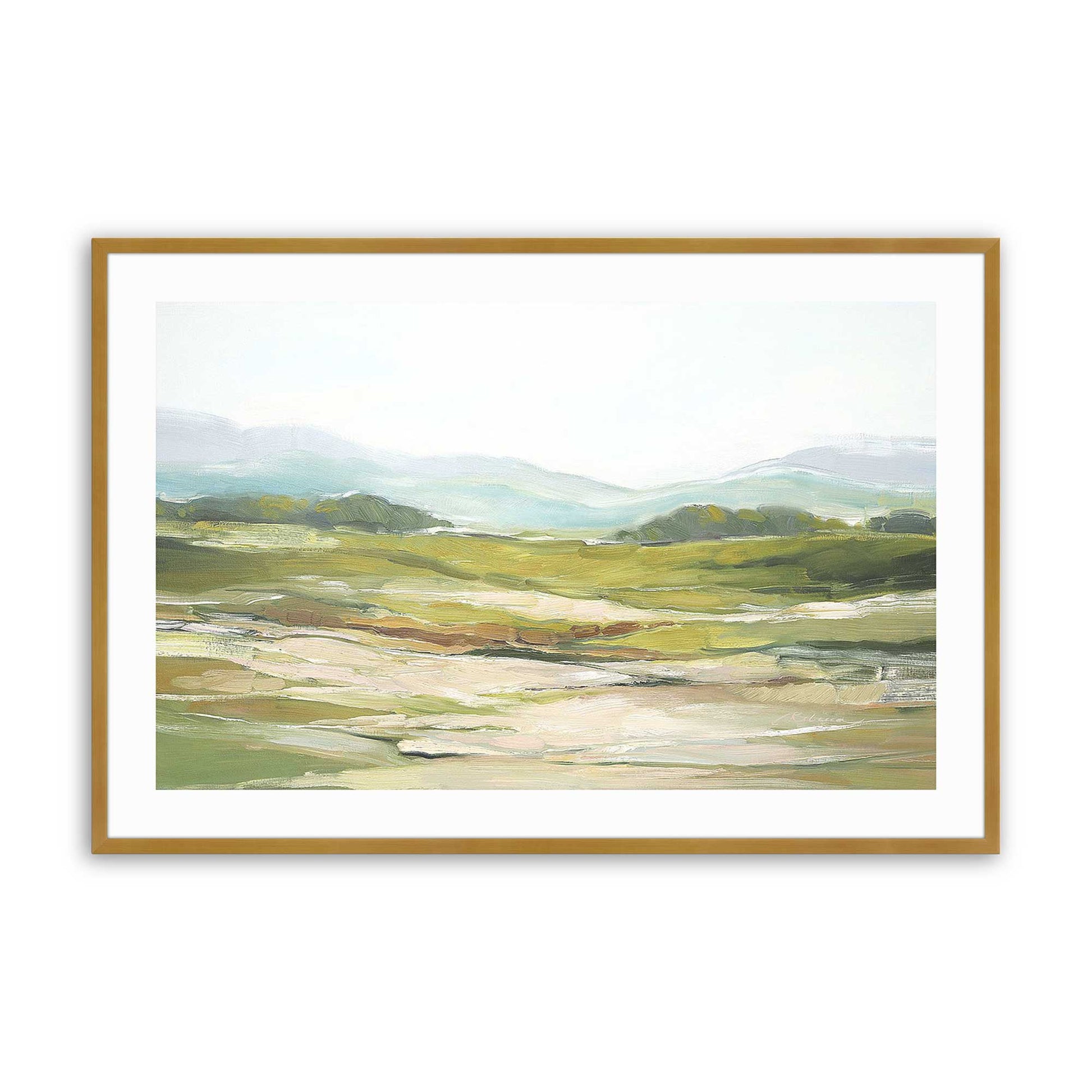 [Color:Polished Gold], Picture of art in a Polished Gold frame