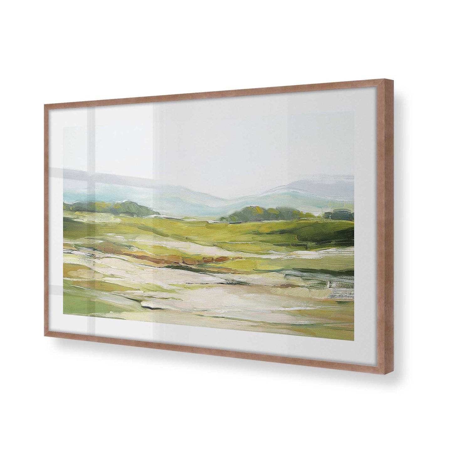 [Color:Powder Rosee], Picture of art in a Powder Rosee frame at an angle