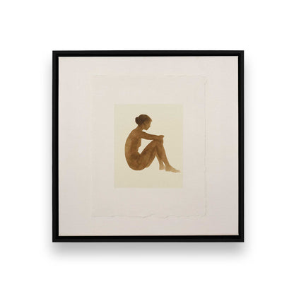 [Color:Satin Black], Picture of art in a Satin Black frame