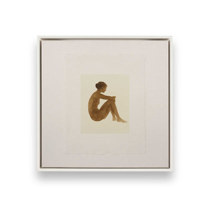[Color:Opaque White], Picture of art in a White frame