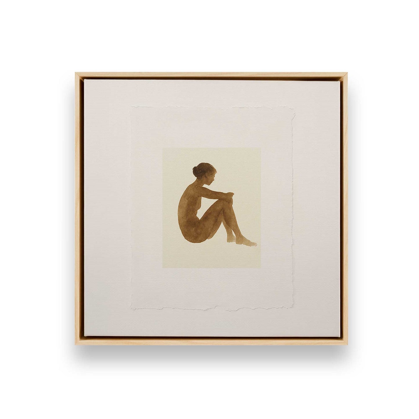 [Color:American Maple], Picture of art in a American Maple frame
