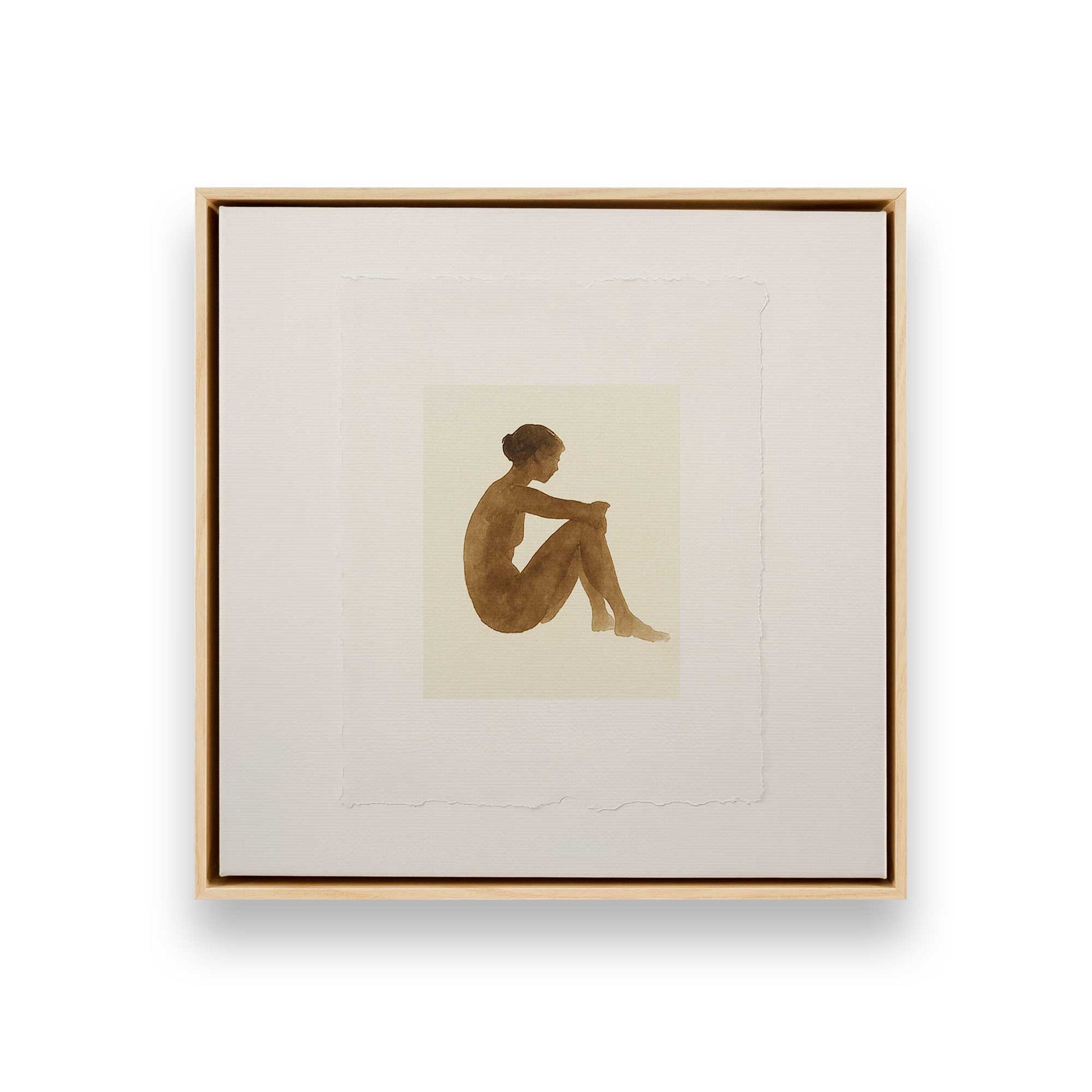 [Color:American Maple], Picture of art in a American Maple frame
