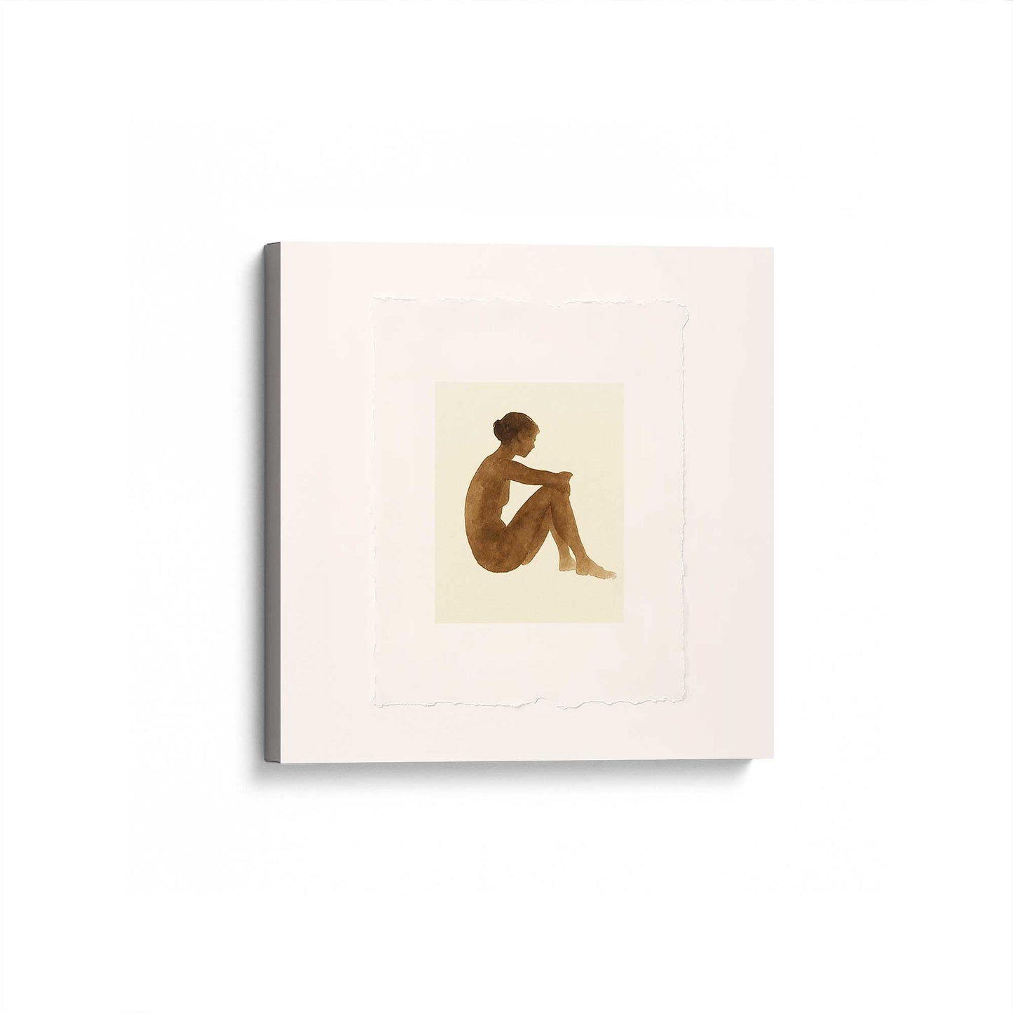 [Color:Stretched Canvas], Picture of art at an angle