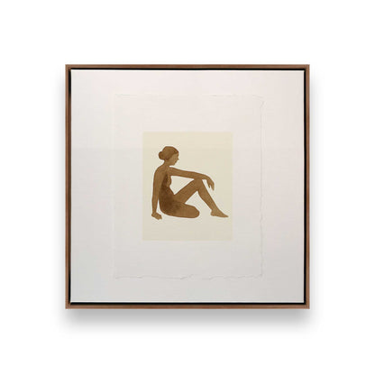 [Color:Walnut], Picture of art in a Walnut frame