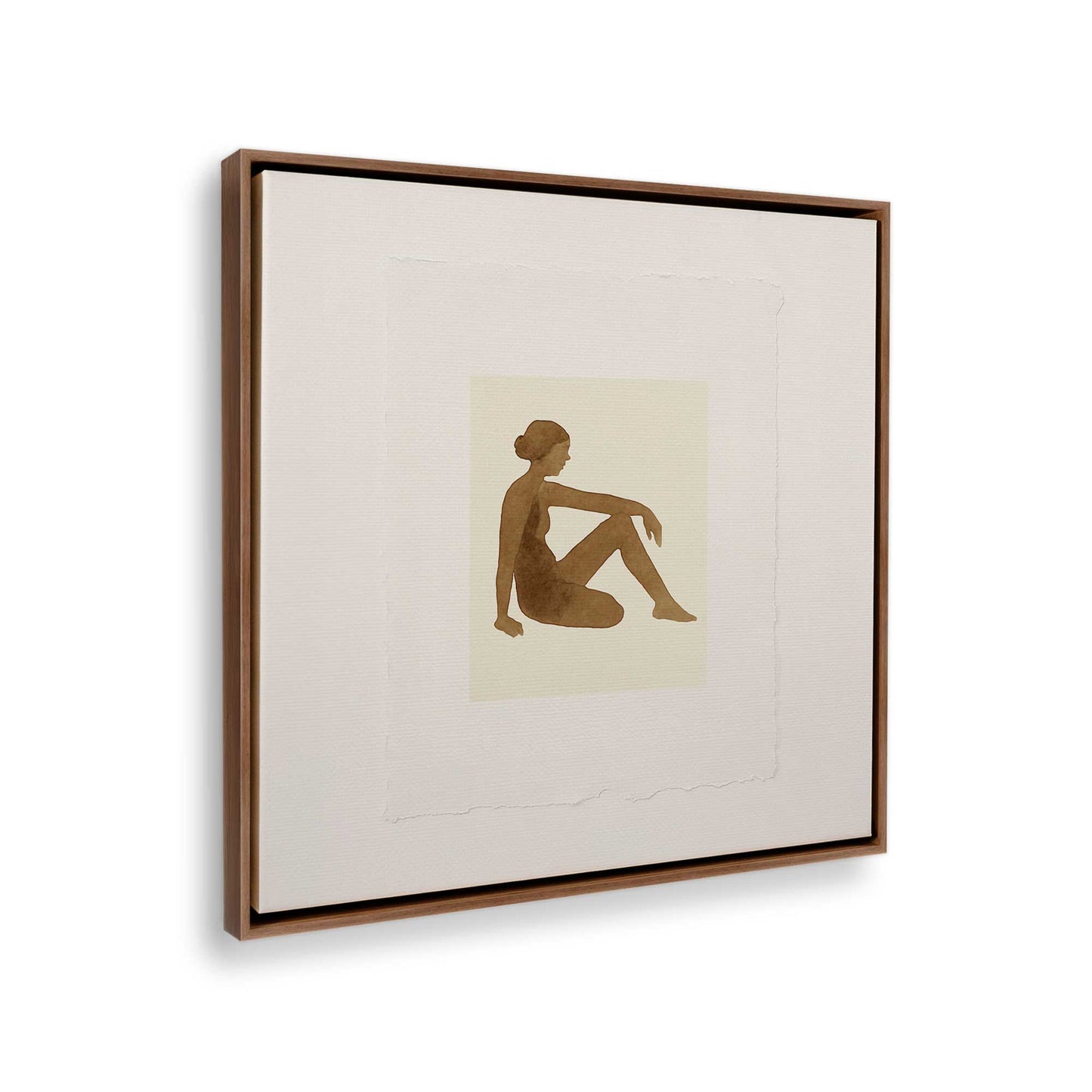 [Color:Walnut], Picture of the corner of the art