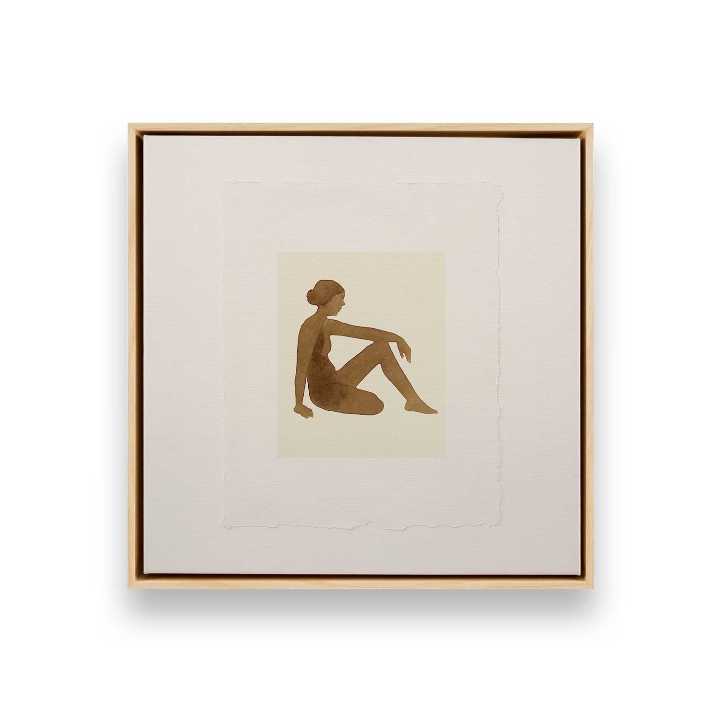[Color:American Maple], Picture of art in a American Maple frame