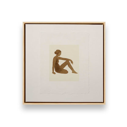 [Color:American Maple], Picture of art in a American Maple frame