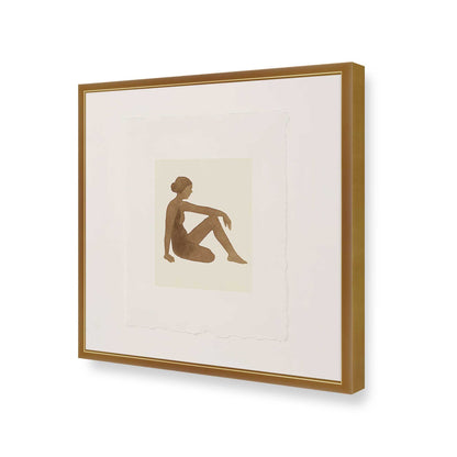 [Color:Polished Gold], Picture of art in a Polished Gold frame of the corner