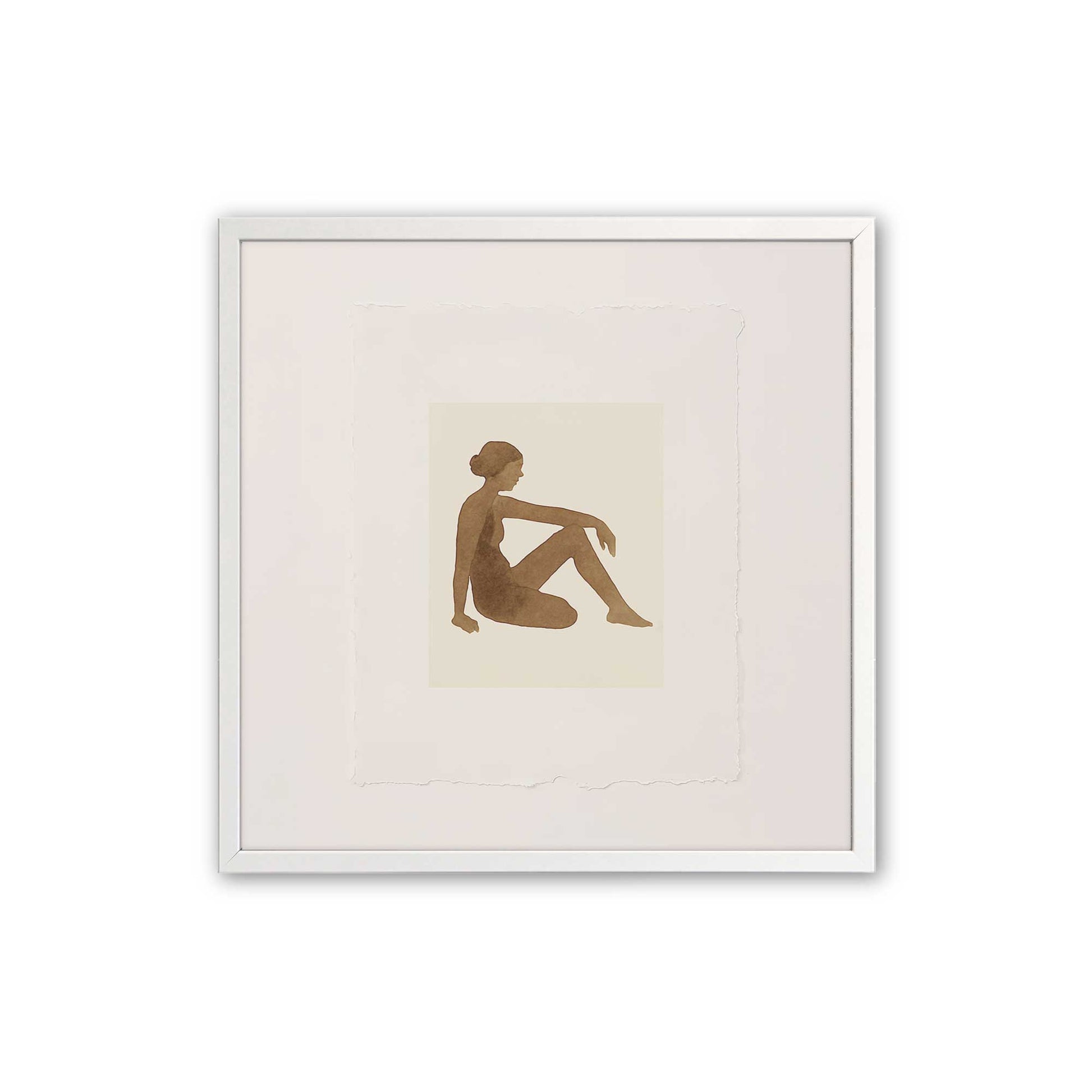[Color:Opaque White], Picture of art in a Opaque White frame