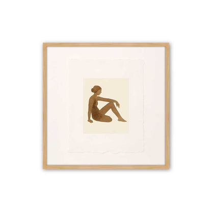 [Color:American Maple], Picture of art in a American Maple frame