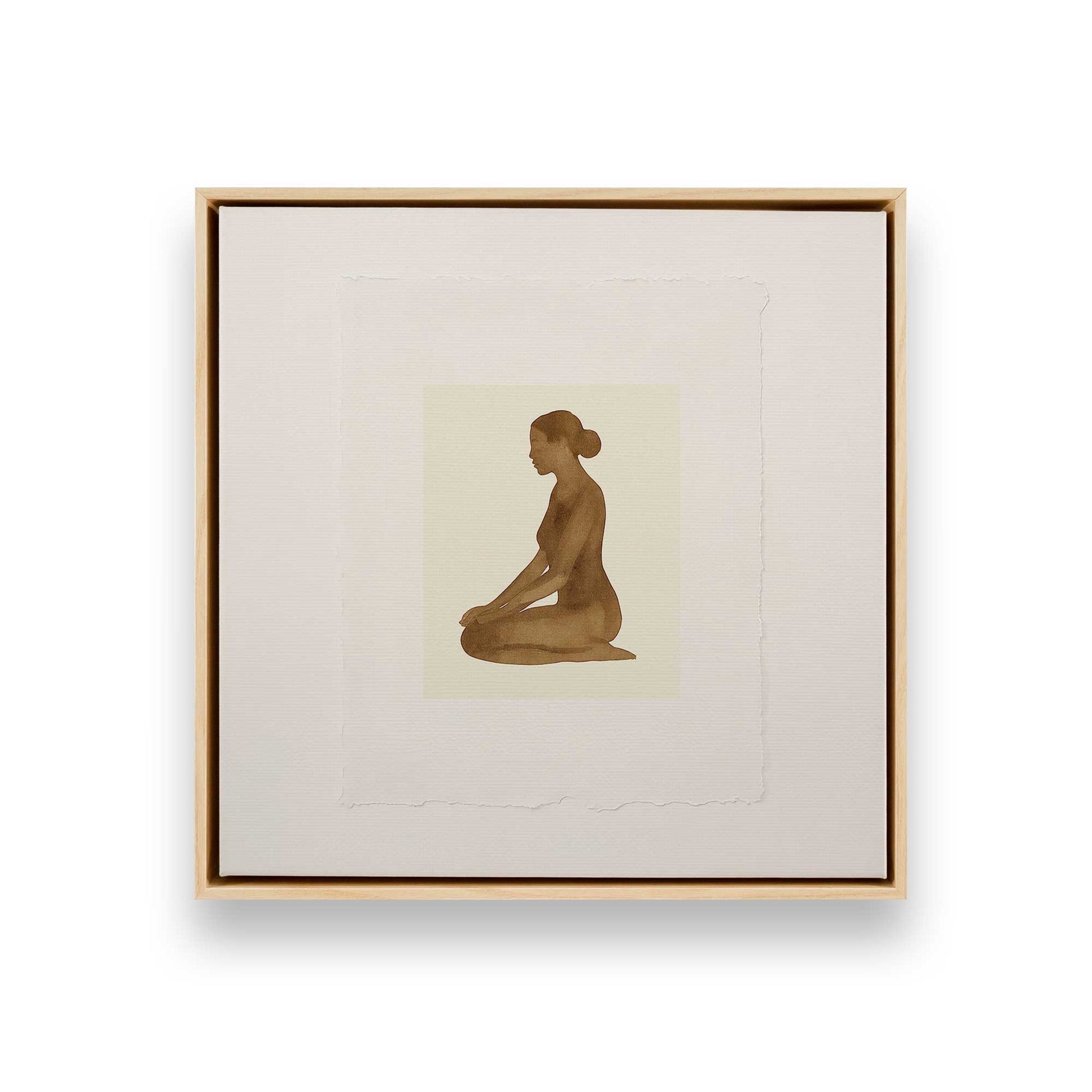 [Color:American Maple], Picture of art in a American Maple frame