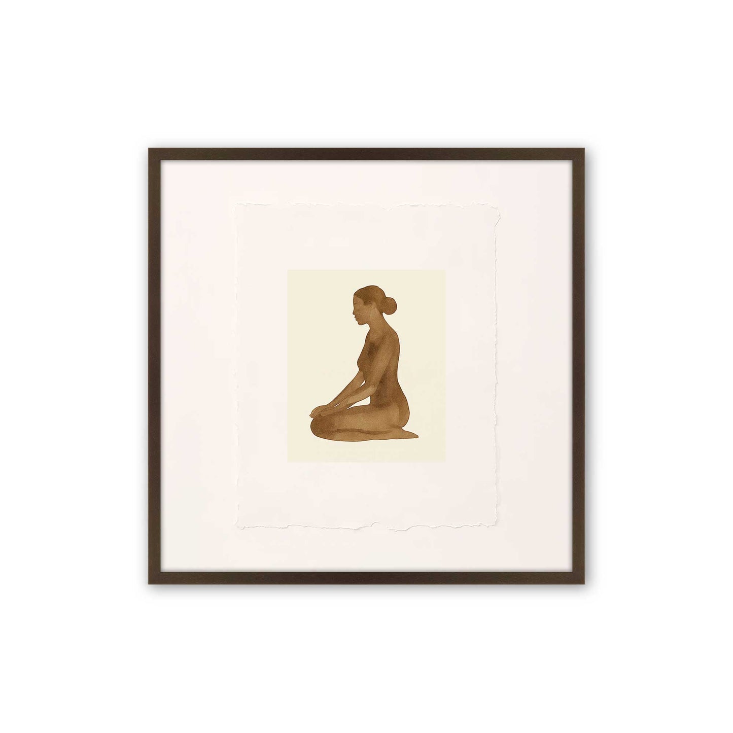 [Color:Belvinder Brown], Picture of art in a Belvinder Brown frame