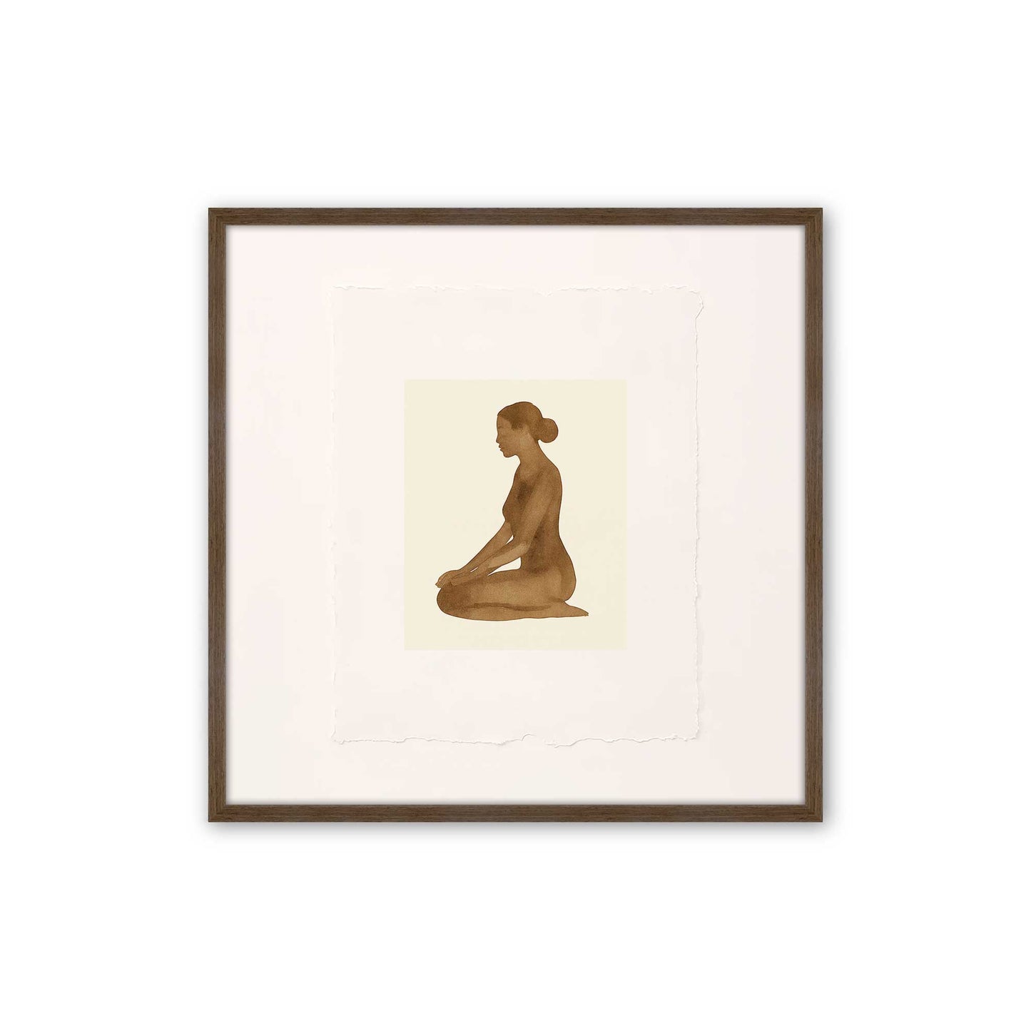 [Color:Walnut], Picture of art in a Walnut frame