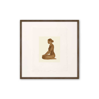 [Color:Walnut], Picture of art in a Walnut frame