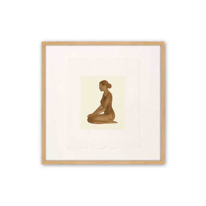 [Color:American Maple], Picture of art in a American Maple frame