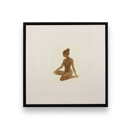 [Color:Satin Black], Picture of art in a Satin Black frame