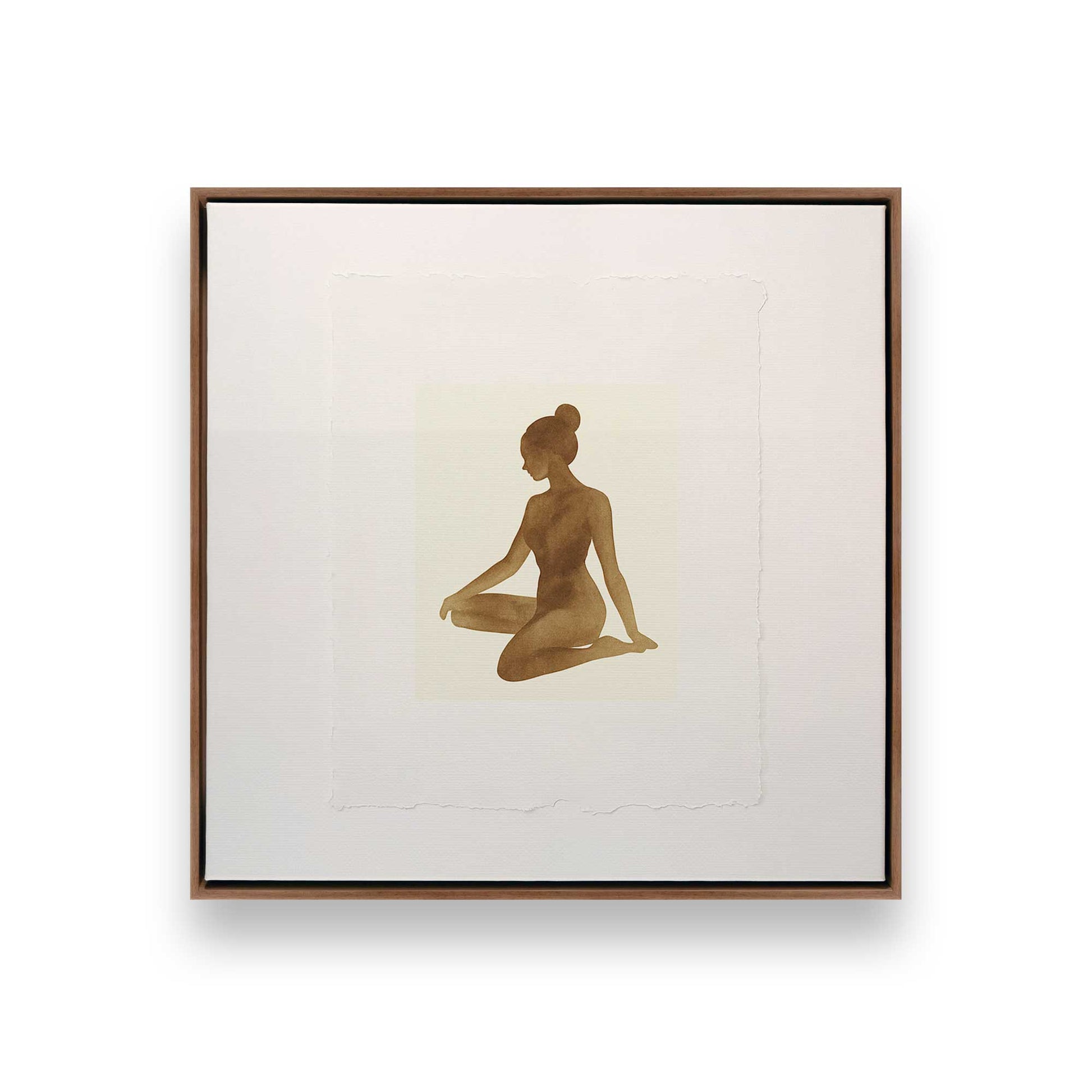 [Color:Walnut], Picture of art in a Walnut frame