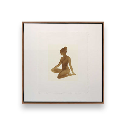 [Color:Walnut], Picture of art in a Walnut frame