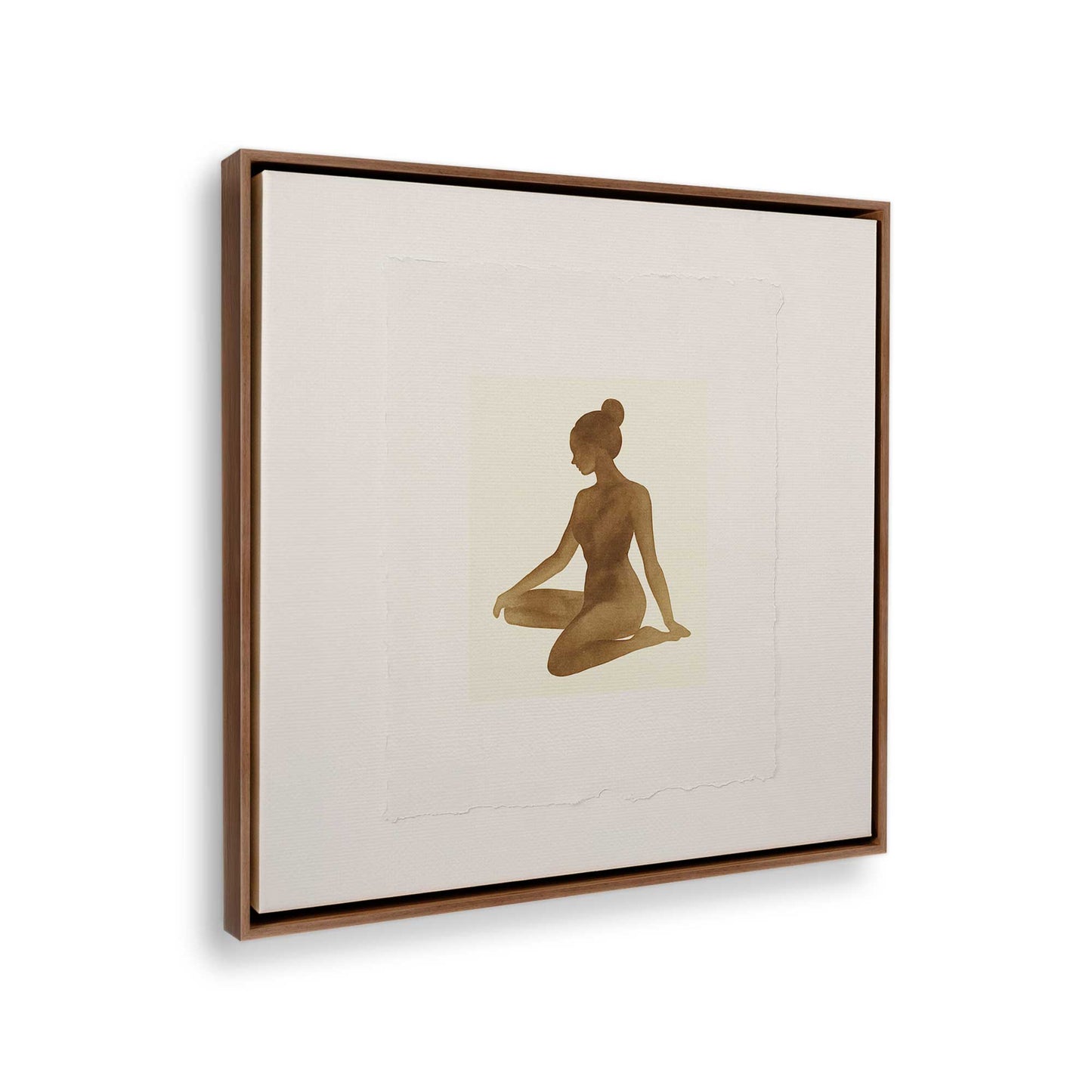 [Color:Walnut], Picture of the corner of the art