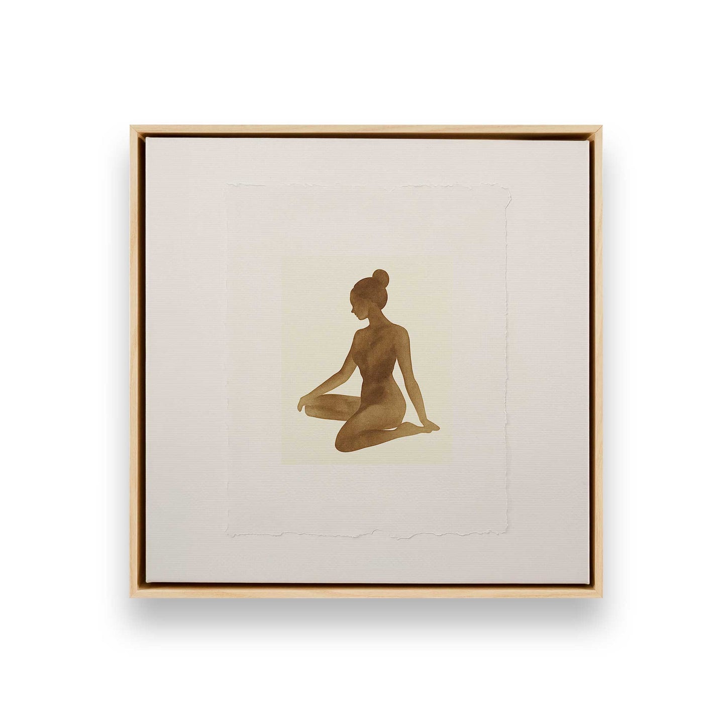 [Color:American Maple], Picture of art in a American Maple frame