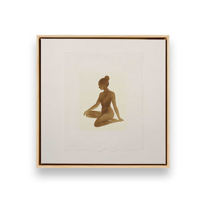 [Color:American Maple], Picture of art in a American Maple frame